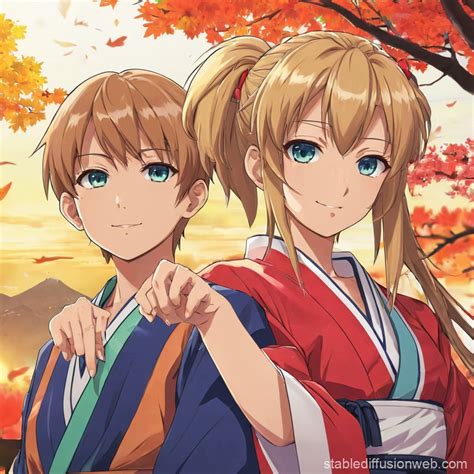 Brothers in Japan | Stable Diffusion Online