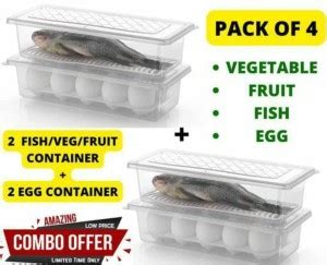 kiaro Plastic Fridge Container - 1500 ml Price in India - Buy kiaro ...