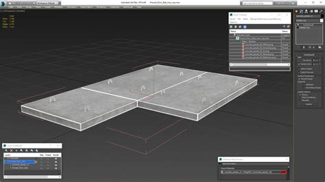 3D Precast Floor Slab model | 3D Molier International