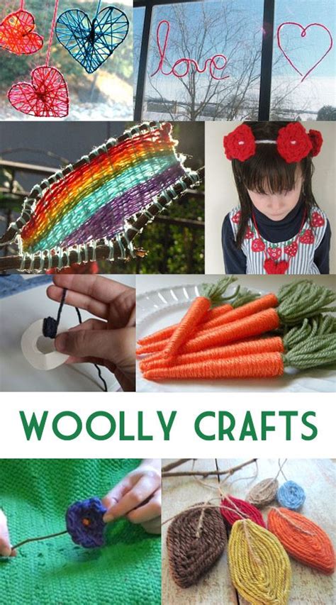 Simple Crafts Using Wool 的图像结果