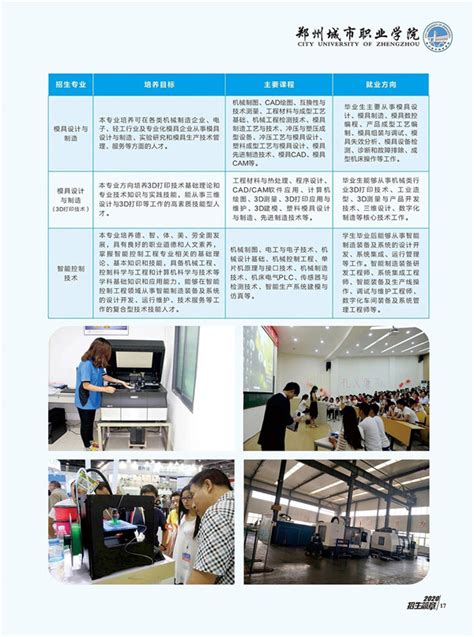 郑州城市职业学院2020年招生简章 - 豫教网
