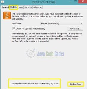 Image result for Java Update Windows