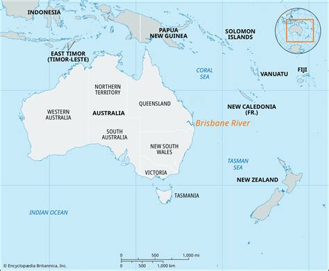 Brisbane River | Australia, Map, & History | Britannica