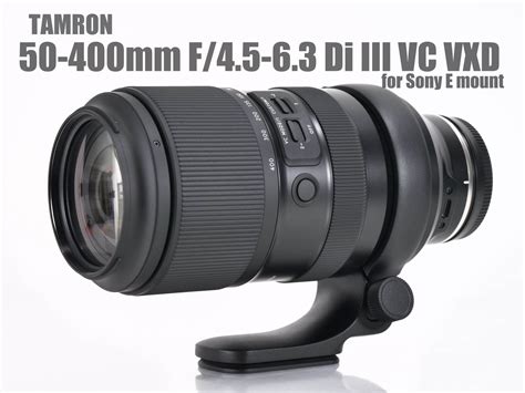 50-400mm F/4.5-6.3 Di III VC VXD Review - とるなら