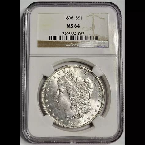 1896 Morgan Silver Dollar NGC MS-64 - Old Pueblo Coin