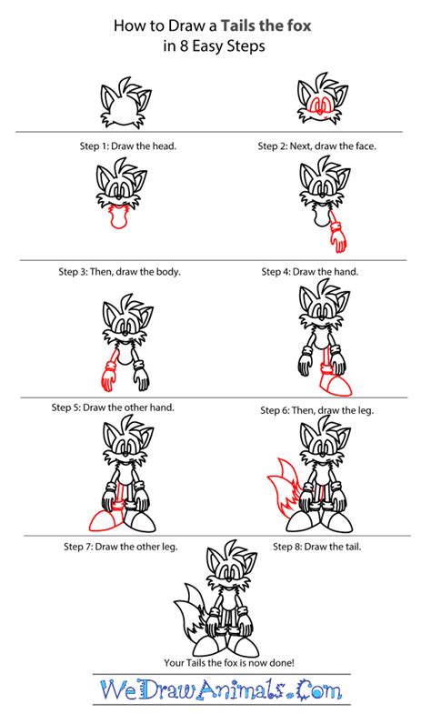 Image result for Tails Drawing Tutorial