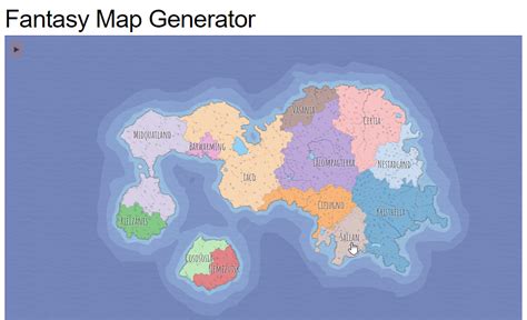 Fantasy Map Generator 的图像结果