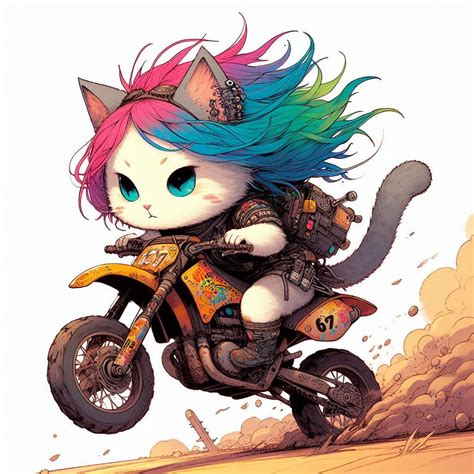 This cat is the king of the apocalypse : r/Aiimages