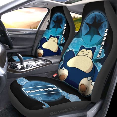 POKEMON Snorlax Anime Car Seat Covers