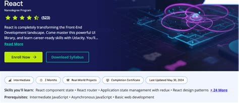 React Course 的图像结果