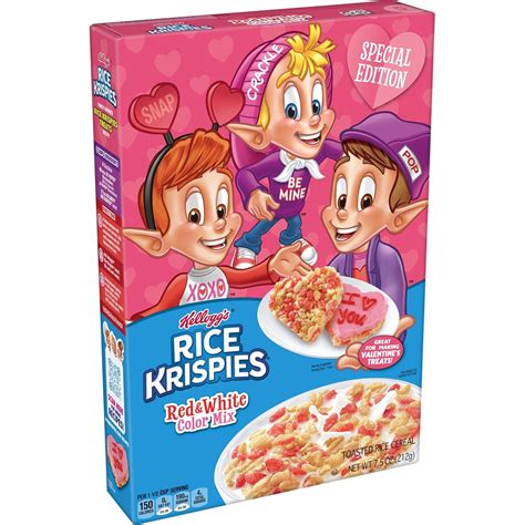 Amazon.com: Kellogg's Rice Krispies Cold Breakfast Cereal, Fat Free ...