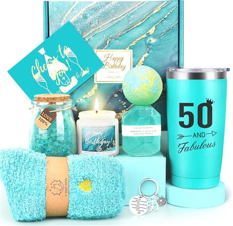 50th Birthday Gifts for Women, 50th and Fabulous Gifts, Unique 50 Year ...