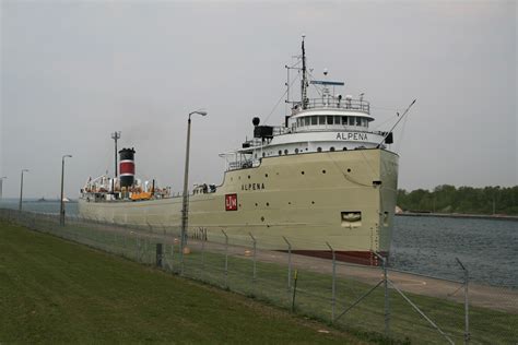 Check out this awesome photograph of the Alpena for Freighter Friday ...