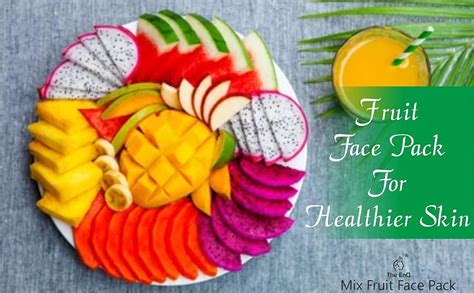 The EnQ Mix Fruit Face Pack, 100 g : Amazon.in: Beauty