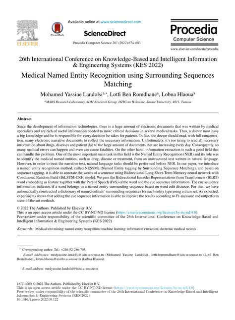 Named Entity Recognition Algorithm for Medical Application 的图像结果