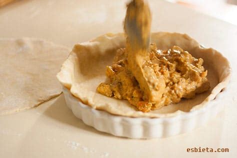 Pastel muy fácil de calabaza y pollo - Recetas de Esbieta