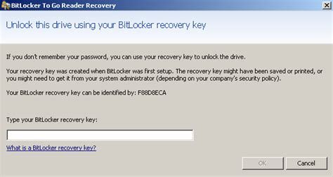 Image result for BitLocker to Go Recovery