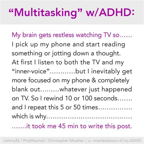 Image result for ADHD Multitasking