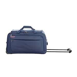 Safari Blaze Polyester 65 cms Blue Rolling Duffel Bag : Amazon.in: Fashion