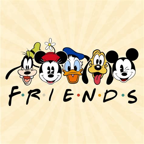 Mickey and Friends Svg, Mickey and Friends Png, Disneyfriends Svg ...