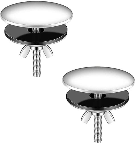 2 Pcs Stainless Steel Kitchen Sink Hole Cover,2 Inch Faucet Hole Cover ...