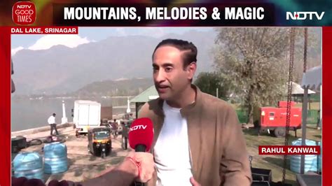 Stage Set For Sonu Nigam's NDTV Good Times Concert At Dal Lake