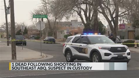 1 dead following shooting in southeast Albuquerque