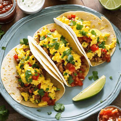 Breakfast Tacos with Scrambled Eggs and Salsa - Kochen Fix