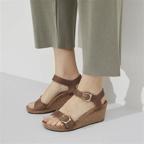 Soley Ring-Buckle Oiled Leather Cognac | BIRKENSTOCK