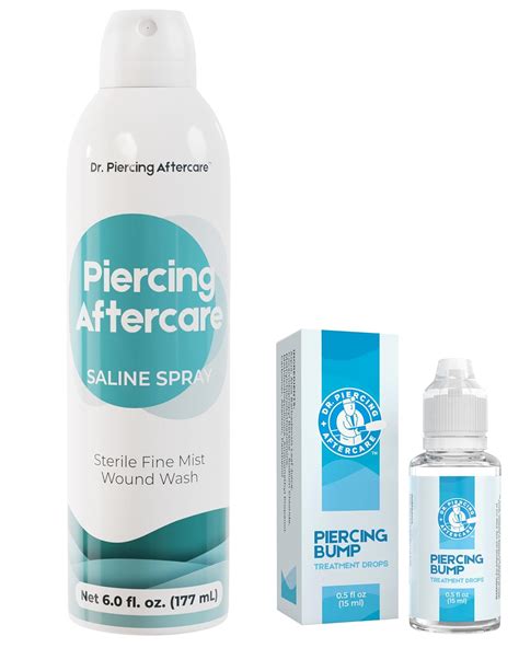 Amazon.com: Dr. Piercing Aftercare – Piercing Aftercare Sterile Saline ...