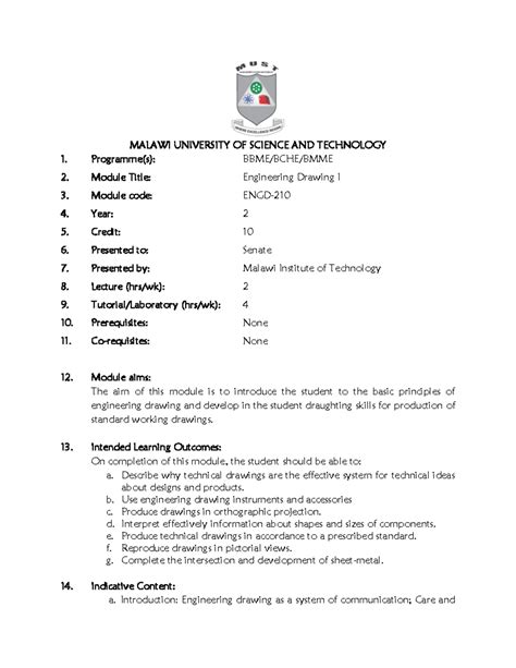 Image result for Engineering Drawing Course Outline