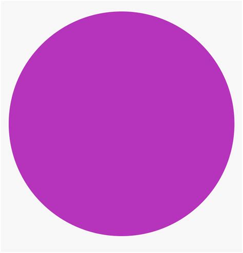 Circle Clipart Purple - Purple Circle Transparent Background, HD Png ...