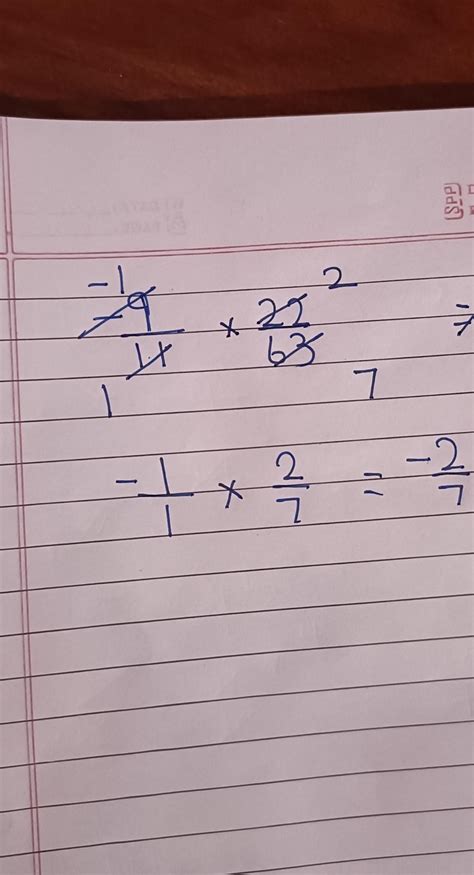 multiply-9/11 by 22/63 - Brainly.in