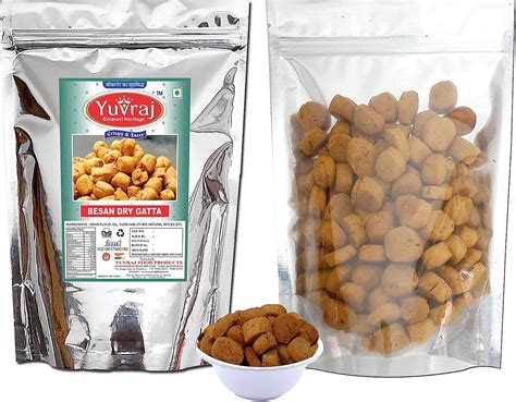 Yuvraj Dry gatte marwari Besan Gatta (made by kasuri methi) 1 kg pack ...