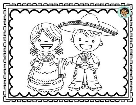 Dibujo del 15 de septiembre para colorear: 6 plantillas bonitas que ...