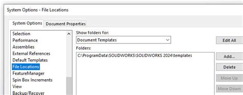 Creating Templates in SolidWorks 的图像结果