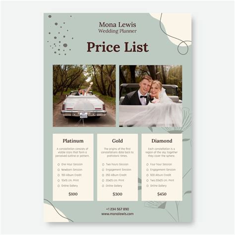 Price list flyer Images - Free Download on Freepik