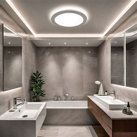 Bathroom Ceiling Light And Speaker
