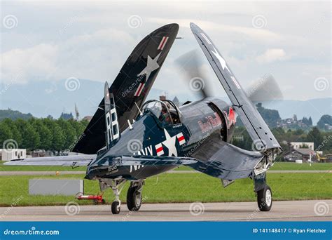 Vought F4U-4 Corsair World War II Vintage Fighter Aircraft OE-EAS from ...