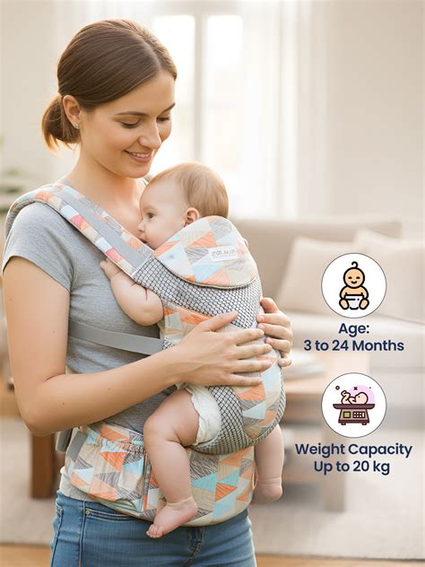 Polka Tots Easy Breezy 3 in 1 Baby Carrier for Newborns India ...