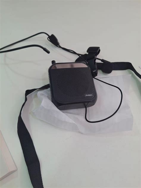 ZORBES® Voice Amplifier for Teachers - Microphone Headset Set 2200 mAh ...
