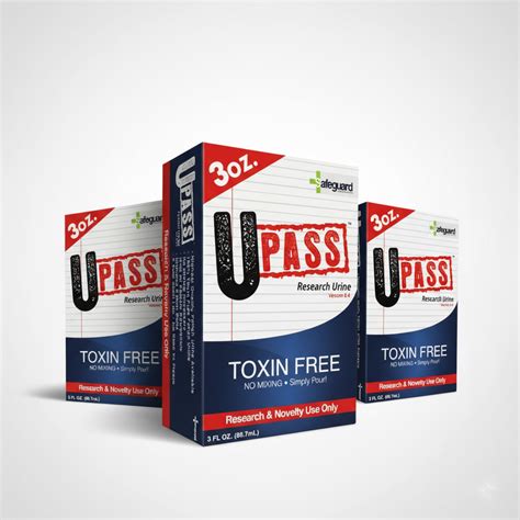Upass Urine 3-Pack 3oz Kit | Bulk | Max Savings | Safeguard Labs