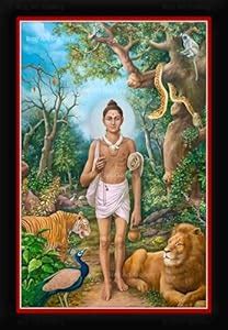 Buy Braj Art Gallery Nilkanth Varni Bhagwan Swaminarayan in Forest BAPS ...