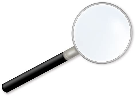 Magnifying glass 3D computer graphics - Magnifying glass 3D vector ...