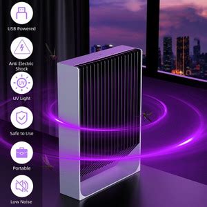 Keekos UV Light Bug Trap Mosquitoes Suspension Attracted Mosquito ...