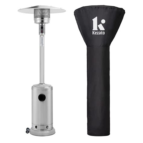 Buy KEZATO 87 Inch Tall Stainless Steel 46,000 BTU Propane Outdoor ...