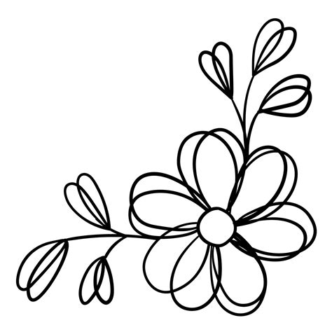 esquina botánica, adorno de flores y hojas para decoración 11999293 ...