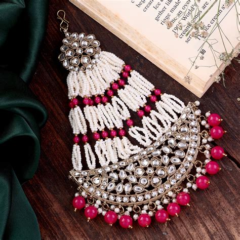 Pink Ibrahim Passa / Side Jhumar – Shona's Style