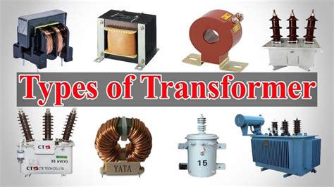Image result for Transformator Types