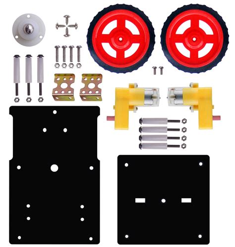 Kit4Curious Nasa Tech Diy Basic Robotic Kit Ii Complete Robot Chassis ...